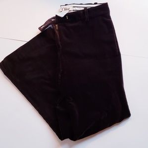 Chloe velvet pants 38